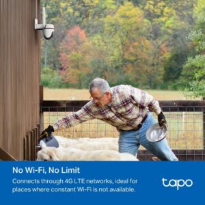 Tapo C501GW 4G 360° Outdoor Surveillance Camera with SIM Card - Image 3