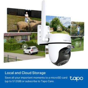 Tapo C501GW 4G 360° Outdoor Surveillance Camera with SIM Card - Image 9