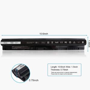 LOVBEE 14.8V 40Wh M5Y1K Laptop Battery for Dell Inspiron 15 5000 3000 Series 5559 5566 5558 5555 17 5758 5759 5755 5551 3551 3552 3558 14 3451 3452 5458 P51F P47F P63F P64G GXVJ3 453-BBBP HD4J0 WKRJ2 - Image 2