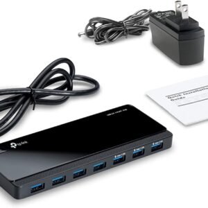 TP-LINK 7-Port USB 3.0 Hub, 5Gbps Transfer Rate with 12V/2.5A Power Adapter, 1-Meter USB 3.0 Cable, Plug and Play | UH700 - Image 6