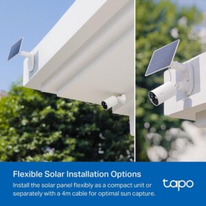 Tapo TP-Link Solar-Powered Security Camera Kit, 2K Wireless Battery Camera w/Solar Panel C410 KIT - Image 5