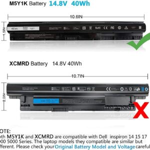 LOVBEE 14.8V 40Wh M5Y1K Laptop Battery for Dell Inspiron 15 5000 3000 Series 5559 5566 5558 5555 17 5758 5759 5755 5551 3551 3552 3558 14 3451 3452 5458 P51F P47F P63F P64G GXVJ3 453-BBBP HD4J0 WKRJ2 - Image 3