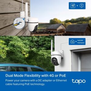 Tapo C501GW 4G 360° Outdoor Surveillance Camera with SIM Card - Image 10