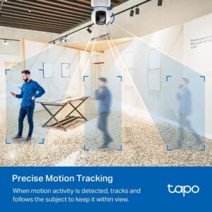 Tapo C202 1080P WiFi/Ethernet Camera Indoor Surveillance Camera with Person Detection Two-Way Audio Compatible with Alexa and Google Assistant for Baby/Pets - Image 9