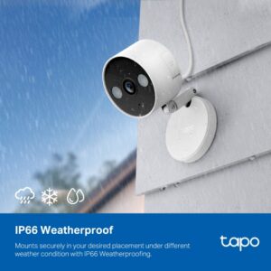 Tapo C120 Tapo Indoor/Outdoor Wi-Fi Home Security Camera - Image 5